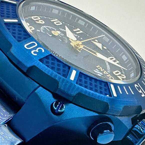 NEW Invicta Aviator F35 Edition Mens Watch All Blue Stainless Steel Limited Ed - Picture 4 of 11